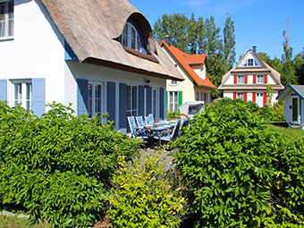 Ein Blick auf die Terrasse.